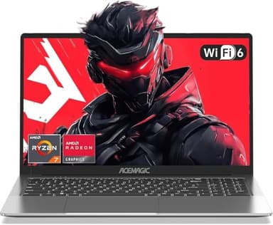 ACEMAGIC Gaming Laptop, Ryzen™ 7 7735HS,Bis zu 4,8 GHz,16GB RAM 512GB SSD,16 Zoll FHD Display Computer,Tastiera Retroilluminata Laptop,WiFi-6,Metal Housing