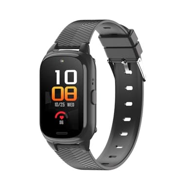 FOREVER Smartwatch Siva - für Damen, Herren, GPS,-Smartwatch für Senioren mit SOS, Touch-Farbbildschirm, Tracker, Uhren für Android IOS, Pulsmesser Schrittzähler mit Sturzerkennung, Modern
