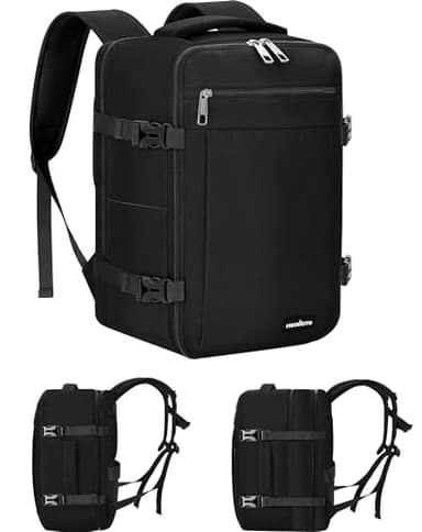 MOCOCITO Handgepäck Rucksack für Eurowings 40x30x20, Erweiterbar Untersitz-Kabinentasche, Maximale Größe der Kabinenreisetasche Flugtasche, Gepäck Weekender mit Schultergurt Handtasche Sporttasche-30L