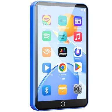 80GB MP3 Player mit WiFi Bluetooth - 4 Zoll IPS Touch Screen, Musikplayer für Kinder, Android MP4 Player mit Spotify, Audible, Amazon Music, Deezer, Play Store Streaming Music Apps