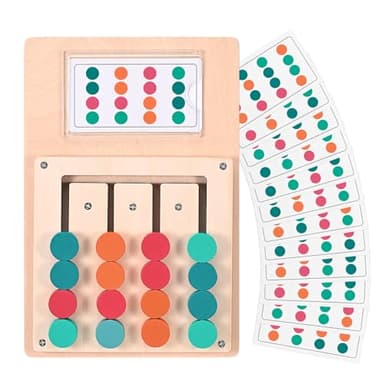 MumdoYAL 4 Farben Demenz Spiele Mit 12 Karten, Demenzkranke Senioren, Farb Memory Spiele, Demenz Beschäftigung, Für Erwachsene Und Kinder