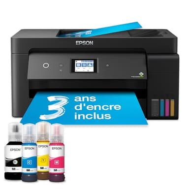 Epson EcoTank ET-15000 DIN-A3+-Multifunktions Wi–Fi-Tintentankdrucker, mit einem im Lieferumfang enthaltenen Vorrat an Tinten für bis zu 3 Jahre