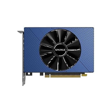 Sparkle Intel Arc A380 ELF DDR6 HDMI 2000MHz 6GB Single Fan Grafikkarte - Blau