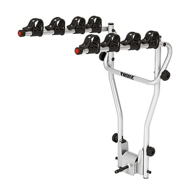 Thule Hangon Fahrradträger für 4 Fahrräder, schwarz - schwarz, 47 x 64 cm, silberfarben