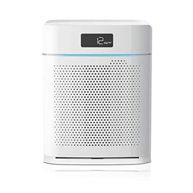 Luftreiniger IDEAL AP25 bis zu 35m² mit HEPA Filter und Aktivkohlefilter, CADR 250m³/h gegen Aerosole, Pollen, Allergene, Bakterien, Zigarettenrauch, Feinstaub - Luftfilter ideal für zuhause