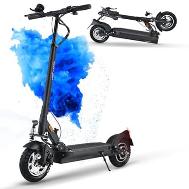 JOYOR E Scooter mit Straßenzulassung Y8-S, 48V 26Ah, Reichweite 90-110km, mit Stoßdämpfung Vorne und Hinten, Faltbarer Elektroroller, Tragfähigkeit 120KG, mit 10" Reifen