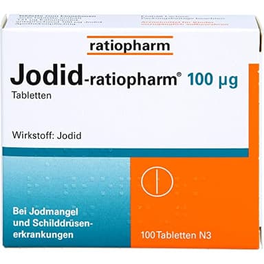 Jodid-ratiopharm 100 μg Tabletten, 100 St