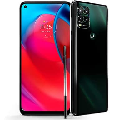 Motorola Moto G Stylus 5G | 2021 | 2-Tage-Akku | entsperrt | hergestellt für die USA 4/128 GB | 48-MP-Kamera | kosmischer Smaragd