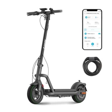 NAVEE N65i D E-Scooter mit Straßenzulassung 2-Fach faltbar | 450W Motor, 65km Reichweite, 10,5" Offroad-Reifen, IPX5 wasserdicht, App-Steuerung