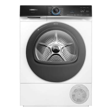 Siemens WQ45B2B40 iQ700 Smarter Wärmepumpen-Trockner, 9kg, autoDry optimale Trocknung, selbstreinigender Kondensator, directTouch LED-Display, intelligentDry, Outdoor-Programm, Weiß, 60cm