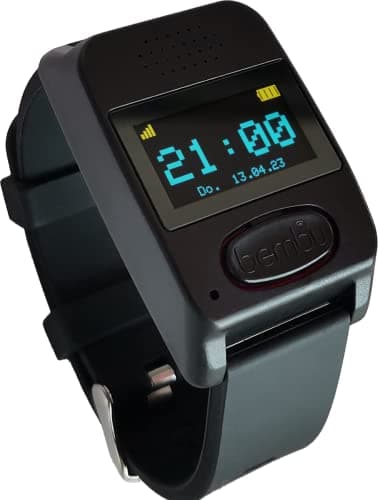 bembu GPS-Watch PRO2 - NEU mit Sturzerkennung - Notrufuhr mit Ortung und Telefonfunktion
