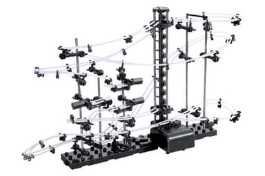Goods & Gadgets GmbH Spacerail Kugelbahn Space Rail Murmelbahn Spacewarp Spacepark (Level 2; 10 Meter)