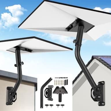 Starlink Gen 3 Halterung,360° Verstellbarer Starlink Montagesatz Kompatibel mit V3 Starlink Standard Dish,Hochleistungs-Set zur Verstellbaren Mastmontage für Starlink Internet Kit Satellite