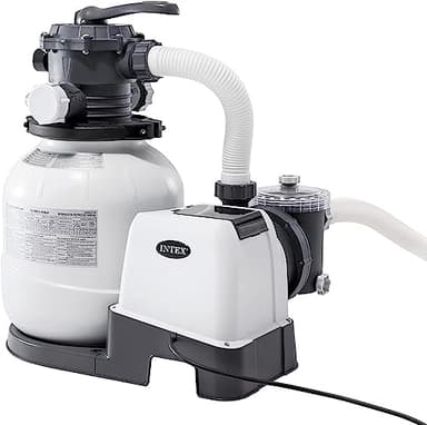 Intex Krystal Clear Sandfilteranlage 7,9 m³ für Pools bis 36.000l 26646