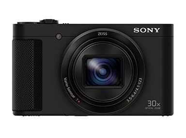 Sony DSC-HX80 Kompaktkamera (18,2 Megapixel, 30x opt, Zoom, 7,5cm (3 Zoll) Display, OLED Sucher, 180° Selfie-Display) schwarz