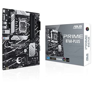 ASUS PRIME B760-PLUS Gaming Mainboard Sockel Intel LGA 1700 (Intel B760, ATX, DDR5 Speicher, PCIe 5.0, 3x PCIe 4.0 M.2, Thunderbolt 4, Aura Sync)
