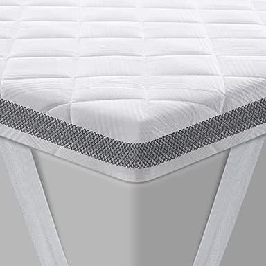 BedStory Topper 180x200cm H5/H6 aus 7,5cm Höhe stüzender Kaltschaumkern, atmungsaktive 3D-Netz Bezug, Bequeme Matratzentopper für Boxspringbett und unbequemem Betten Schlafsofa