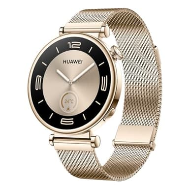 HUAWEI Watch GT 4, Smartwatch, Bis zu 14 Tage Batterielaufzeit, Kompatibel mit iOS und Android™, Herzfrequenzmessung, Sportuhr, SpO2 und GPS, 41MM, Gold