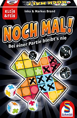 Schmidt Spiele 49327 Noch mal, Würfelspiel aus der Serie Klein & Fein, ab 8 Jahren