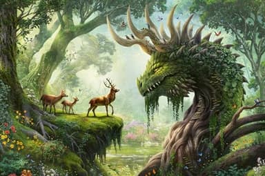 Ravensburger Puzzle 12000808 - Der Walddrache erwacht - 3000 Teile Puzzle für Erwachsene und Kinder ab 14 Jahren, Fantasy-Puzzle