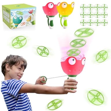 Adeokay Outdoor Spiele für Kinder Spielzeug ab 3-10 Jahre Junge Mädchen,Raketen Spielzeug für Kinder Geschenke Junge 3-8 Jahre Propeller Spielzeug ab 2-6 Jahre Kinderspielzeug ab 2-6 Jahre