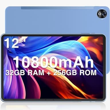 DOOGEE T20 Ultra Tablet 12 Zoll 32GB +256GB ROM/2TB TF Helio G99 Octa-Core Gaming Tablets 10800mAh 2.4K Display 16MP+8MP Dual SIM Tablet PC 4G LTE /5G WiFi/GMS/GPS/Widevine L1