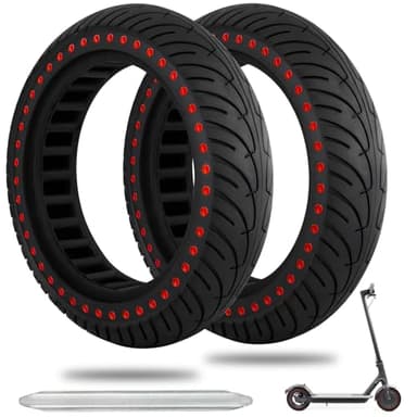 E Scooter Solid Reifen, 8,5 Zoll Vollgummireifen Xiaomi M365 Reifen Ersatzreifen 8.5x2 Zoll Ersatzräder Vollgummi Tyre Reifen,Hochelastischer E Scooter Reifen Für Mijia Mi Xiaomi M365/1s/Pro/Pro2