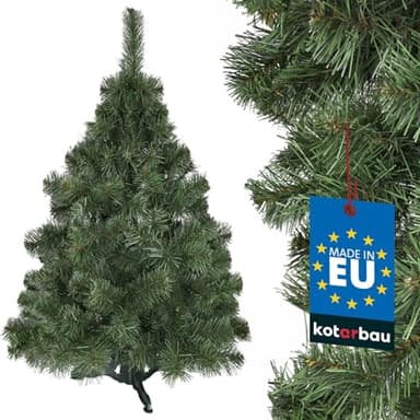 KOTARBAU® Künstlicher Weihnachtsbaum 100 cm Kiefer Kiefernbaum mit Plastik Ständer Christbaum Weihnachtsbaum Künstlich wie Echt Kunstbaum Weihnachten Christmas Tree