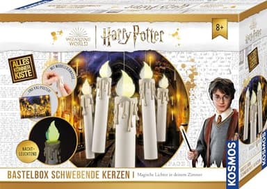 Kosmos 604646 Harry Potter Schwebende Kerzen - Zauberhaftes Bastelset für Kinder ab 8 Jahren, Nachtleuchtend, Tolles Harry Potter Geschenk für Fans