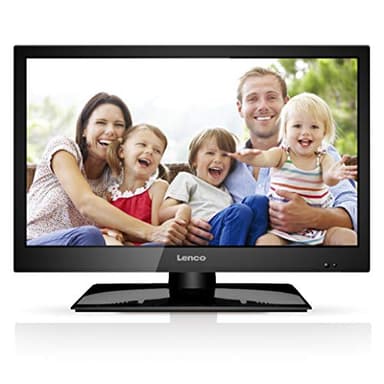 Lenco DVL-1962BK - 19 Zoll HD-LED Fernseher mit integriertem DVD-Player & Triple Tuner - 12 Volt Adapter - Schwarz - Flexibles Entertainment für zuhause und unterwegs.