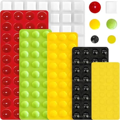 Taktile Braille - Aufkleber – Vermeiden Sie Verwirrung, Fehler und Frustration – Hochsichtbare Taktile Aufkleber für Blinde, Sehbehinderte, Senioren – Bunte Farben, Verschiedene Formen – 225 Stück