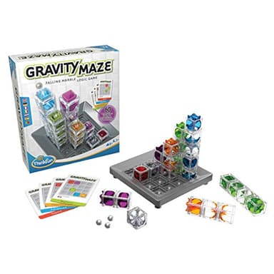 ThinkFun - 76433 - Gravity Maze - das spannende Kugellabyrinth für Mädchen und Jungen ab 8 Jahre, Gehirntraining mit Einer Kugelbahn im neuen Verpackungsdesign!