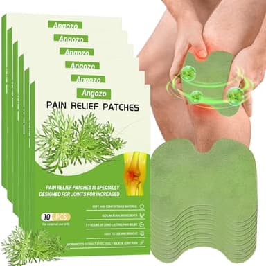 Pain Relief Patch - 60 Stück Pain Relief Patches knie Wellnesstic Schmerzpflaster,Kniepflaster Gegen Arthrose,Schmerzlinderung Patch Schnell Wirkend für Knie, Rücken, Nacken Muskelkater