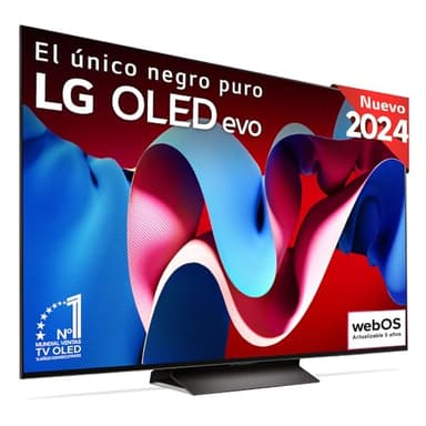 LG OLED65C44LA TV 65" (165 cm) OLED evo Fernseher (α9 Gen7 4K AI-Prozessor, webOS 24, Dolby Vision, bis zu 120Hz) [Modelljahr 2024]