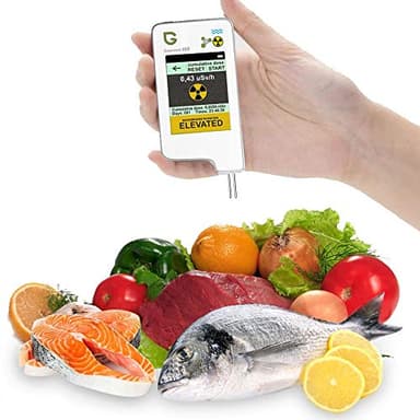 6in1 Greentest Eco 5 + Fisch + TDS Geigerzähler Nitrattester Strahlenmessgerät Strahlungsmessgerät