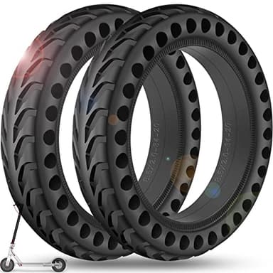 BANGTING 8,5 Zoll E Scooter Solid Reifen, 8 1/2 x2 Vollgummireifen, 50/75-6.1 Ersatzreifen für Xiaomi Pro 2 / M365 / M365 Pro / 1S / 3/3 Lite/Essential und alle , (2 PCS)