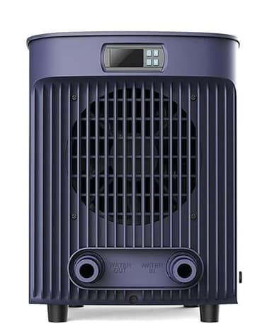 Mini Q Plug&Play Wärmepumpe für Pools Schwimmbecken bis 20m³, 2,5-5,5 kW, Hohe Leistung, Poolheizung, Digitalsteuerung (2,5 kW)
