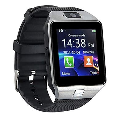 tempo di saldi Smartwatch Bluetooth mit SIM-Karte und Micro SD Uhr für Handy Smartphone