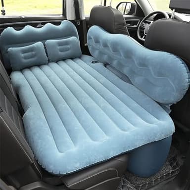 Auto Matratze für Dacia Duster III, Auto Luftmatratzen Aufblasbare Camping Kombi Luftbett Camping Outdoor Traveling Aktivitäten,Blue