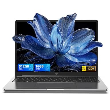 ACEMAGIC Laptop Computer 16 Zoll - Quad-Core Alder Lake N-97 Prozessor bis zu 3.6GHz (Beat N5095) Notebook Computer, 16GB Ram DDR4 512GB SSD PC Laptops mit FHD Display, 2.4G/5G WiFi, BT5.0, HDMI