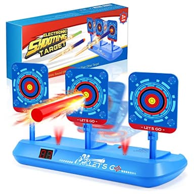 GeschenPark Zielscheibe für Pistole, Geschenk Junge 4-15 Jahre Kinderspielzeug Spiele ab 3-12 Jahre Spielzeug ab 5-12 Jahre Mädchen Outdoor Spielzeug Ostergeschenke Kinder