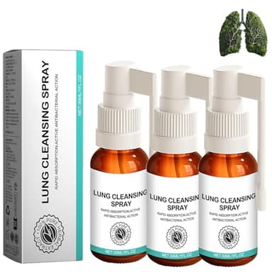 Qartel Lungenreinigungsspray, Qartel Lungenspray,Qartel Lungenreinigungs Spray, Herbal Lung Cleansing Spray, Miqiko Lung Cleansing Spray, Herbal Lung Cleansing Spray, 30ml/PCS (3PCS)