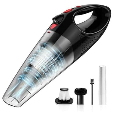 Reiteag Oryzom® Akku Staubsauger Testsieger, Oryzom Handstaubsauger Akku ， Kabelloser Nass- & Trockensauger Mit Led Für Autositze, Teppich, Treppe, Tierhaare