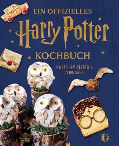 Ein offizielles Harry Potter Kochbuch: Über 40 Rezepte zu den Filmen | Backen und Kochen für Muggel und Hogwarts-Fans ab 8 Jahren