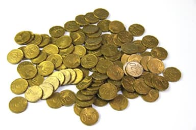 20 Euro - Cent 100 St. Münzgeld Spielgeld €