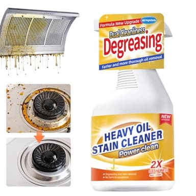Küchenreiniger, 2025 New Küchenfronten reiniger, Removes Grease & Dirt For Stove, Oven, Stainless Steel & Worktops, Quick Cleaning without Residue (1, 500ml)