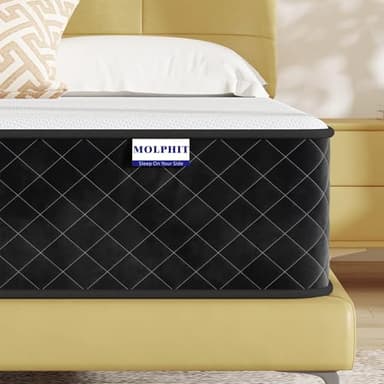 MOLPHIT Matratze 90x200cm - Die Innerspring Hybrid Memory Foam Bett in Einer Box für ultimative Unterstützung und Druckentlastung,Bett Matratze 90x200cm