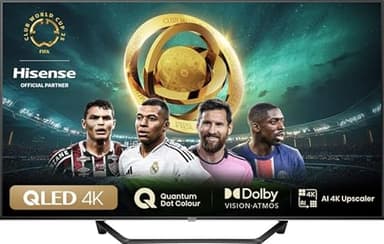 Hisense 55A79NQ - Smart TV, 55 Zoll, 4K, DVB-T2, HEVC(H.265), Schwarz