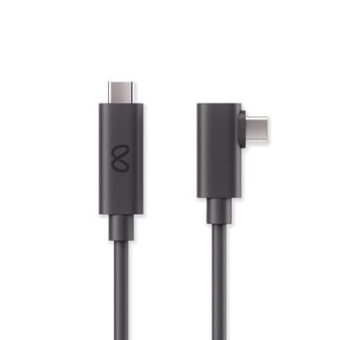 Link-Kabel für Meta Quest – mit Meta Quest 3/3S/2/Pro kompatibel – 5 Meter Länge – hochwertiges Glasfaserkabel – Zugang zu VR-Games für PC – Bandbreite bis zu 5 Gbit/s