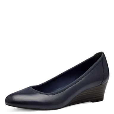 Tamaris Pumps Damen Keilabsatz blau,EU 38